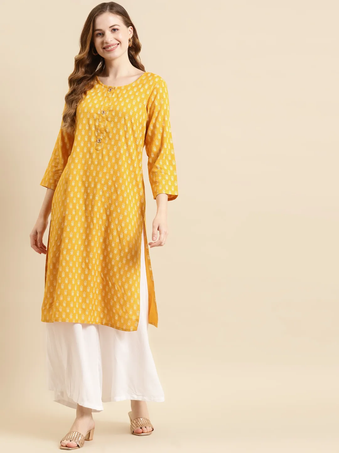Motifs Printed Kurta